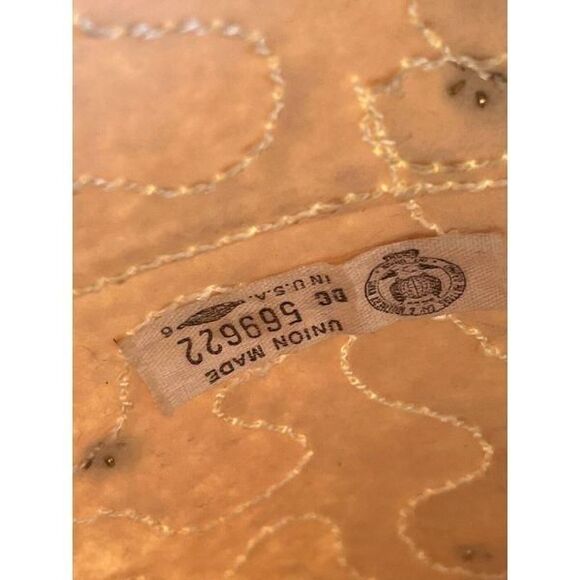 Vintage Wool Glamour Felts Yellow Bucket Hat One Size Union Made USA - Picture 7 of 7